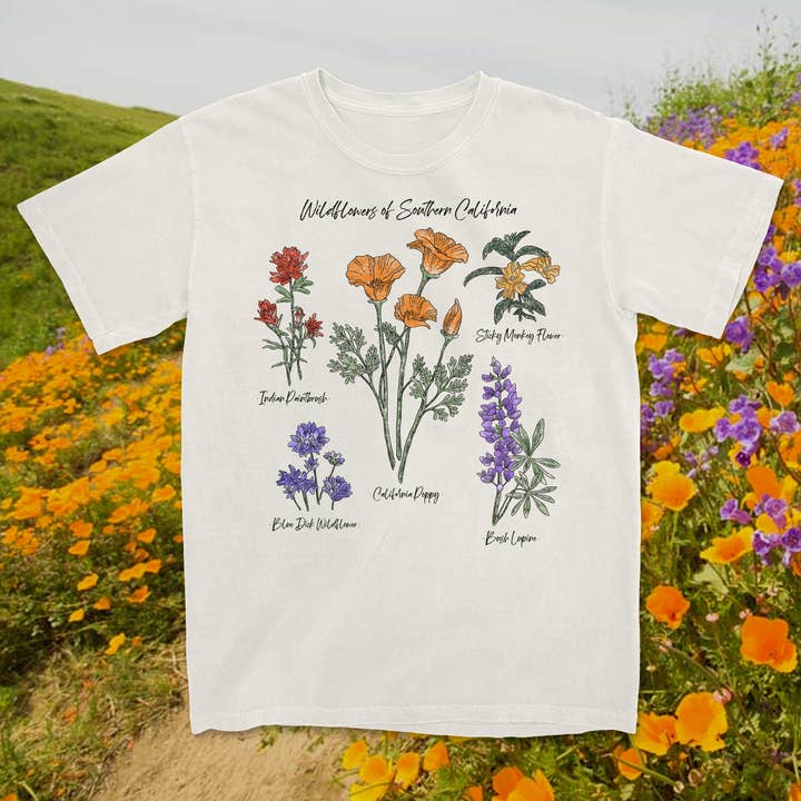 Wildflowers Tee for wholesale by Island View Outfitters