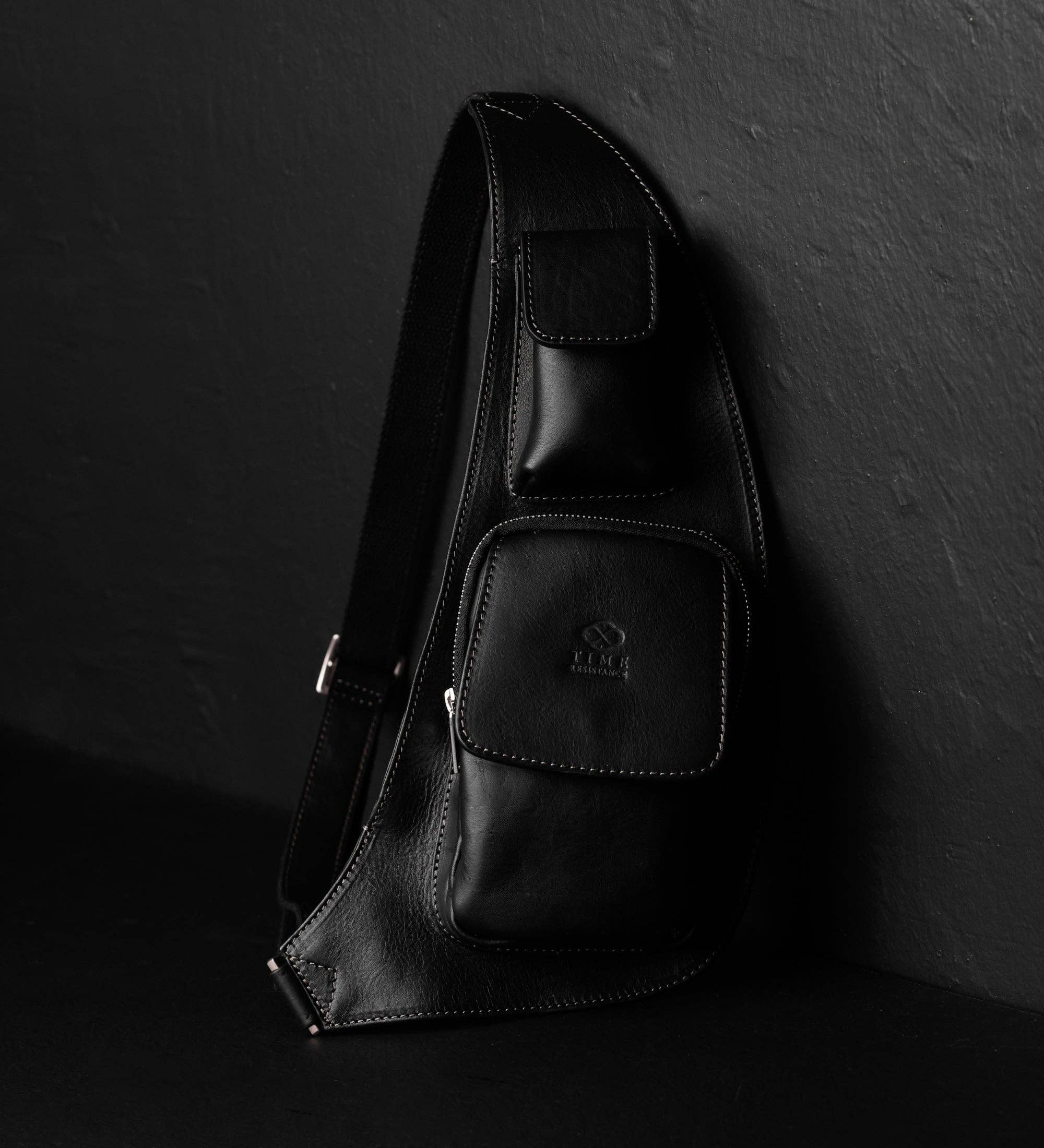 Time Resistance - Venta al por mayor Bolsos bandolera - Unisex - Bolso bandolera de cuero The Monk15