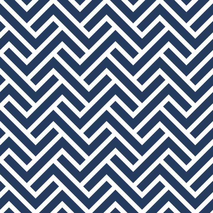 Chevron clé en main - Papier peint grec pour la vente par Detroit Wallpaper Co.