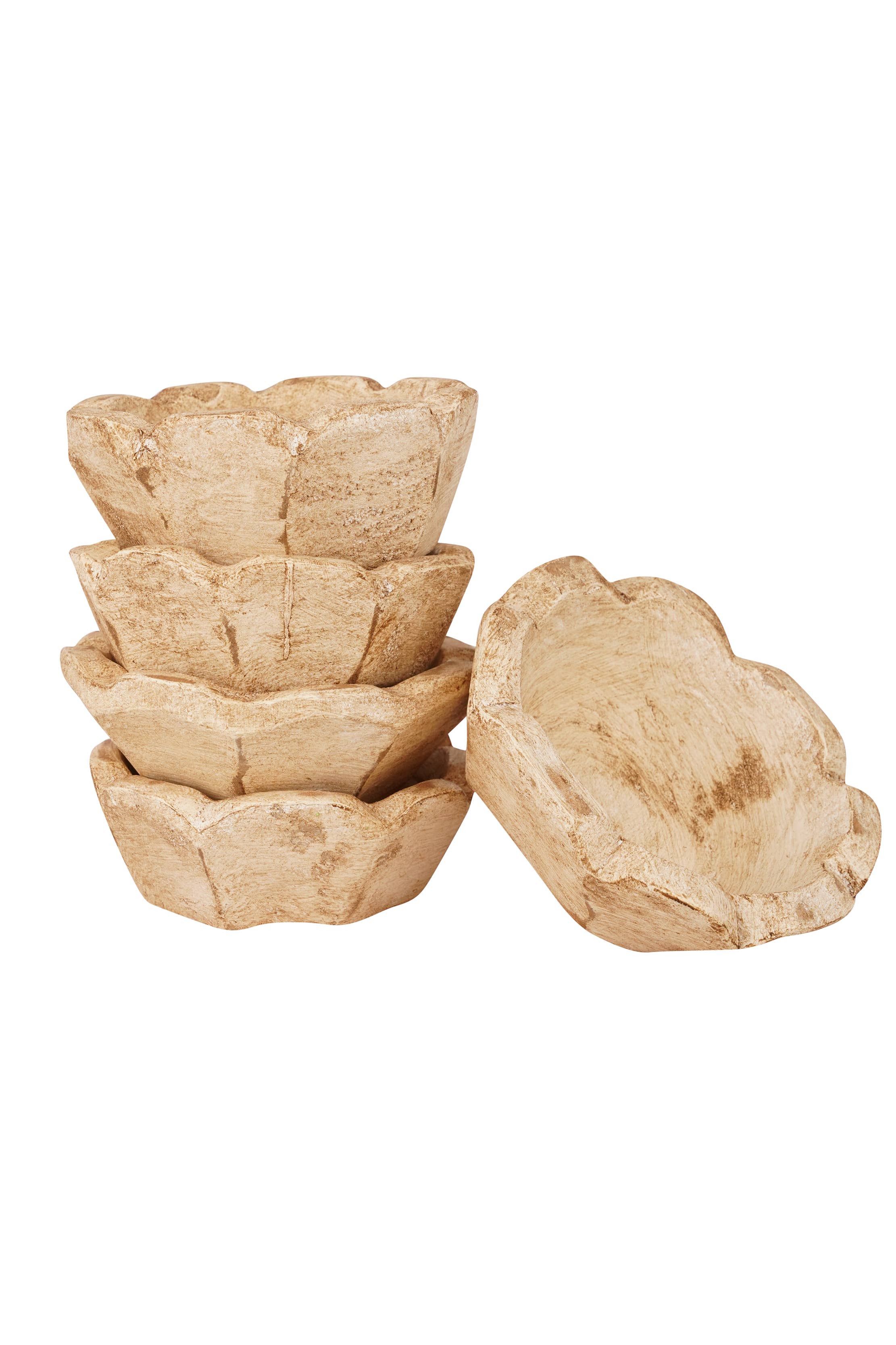 My Amigos Imports - Wholesale Candle holder - Stubby™ Mini Flower Dough Bowl-Candle Ready-6 inches23