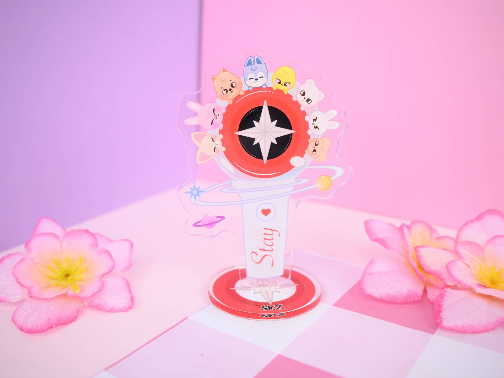 Kawineko – wholesale Dekorativ statyett – Akrylställ Stay Stray Kids ljusstav skzoo kpop6