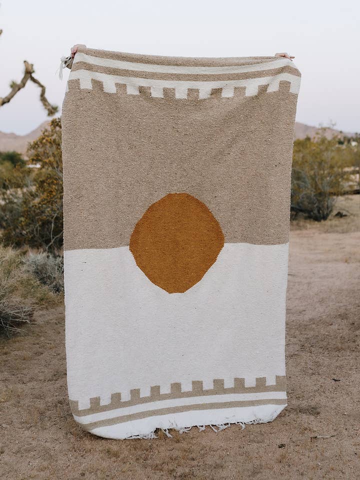 Oro Sol // Handwoven Blanket for wholesale by Tribe and True