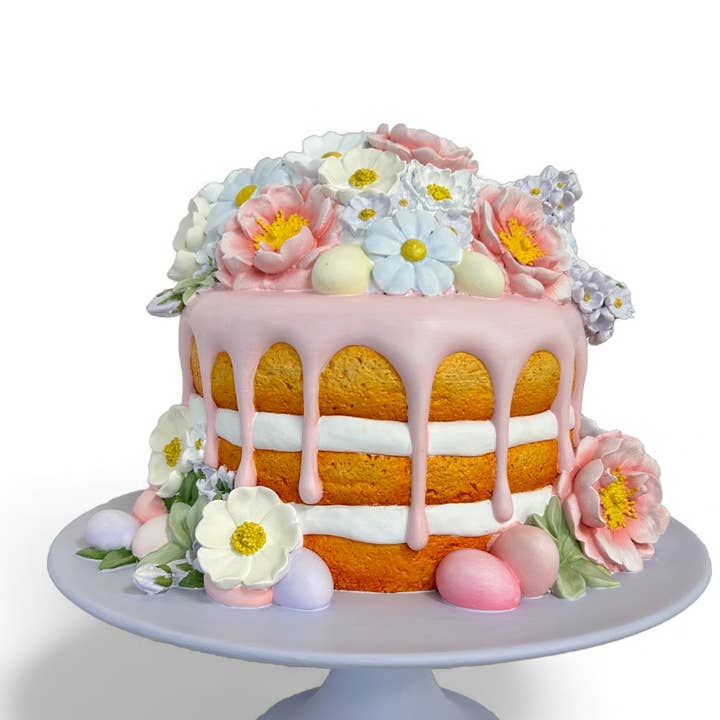 Gâteau de printemps 14 pouces avec œufs pour la vente par December Diamonds