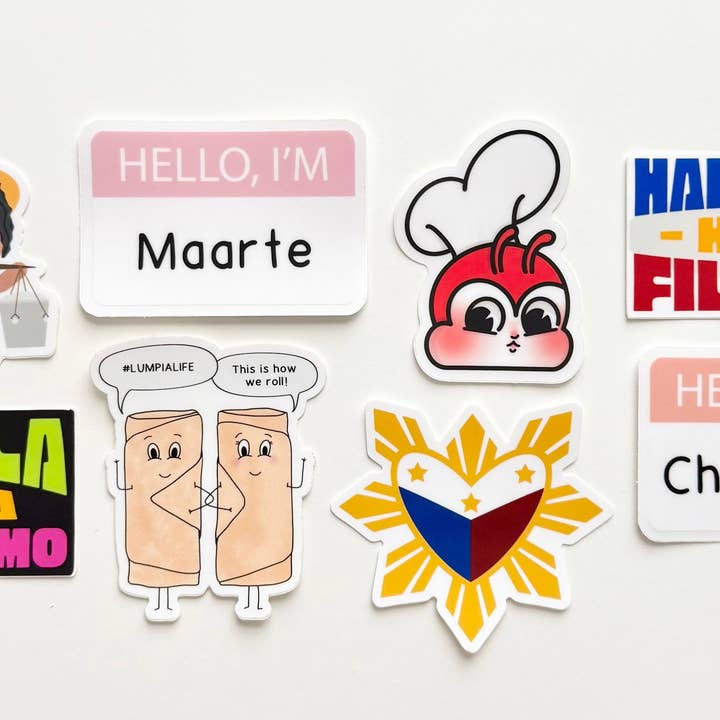 AMW the studio - Wholesale Sticker - Filipino Food Vinyl Stickers5