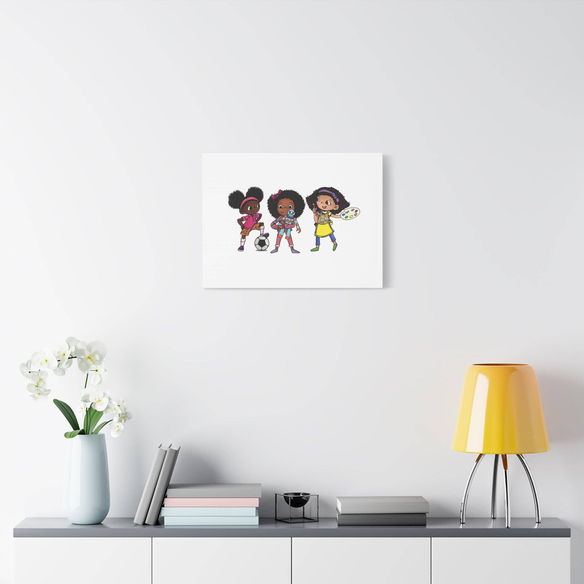 Ikuzi Dolls - Wholesale Art Print - Kids & Baby - Kids' Canvas Wall Art - Playful Characters for Creative Spaces85