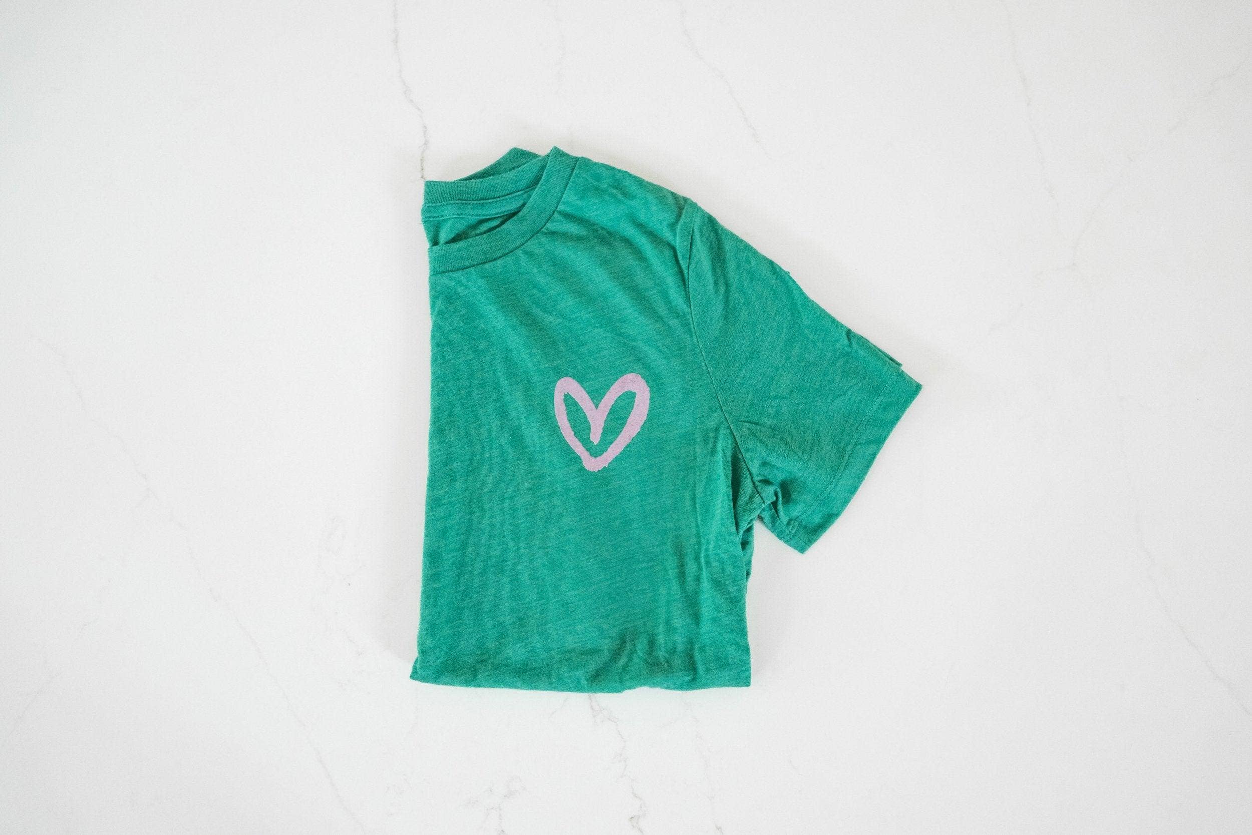 House of Shan, INC - Wholesale Screen Printed T-Shirt - Women's - Women's Imperfect Heart Tee8