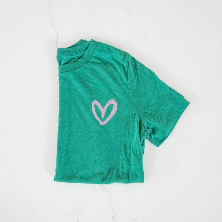 House of Shan, INC - Wholesale Screen Printed T-Shirt - Women's - Women's Imperfect Heart Tee8