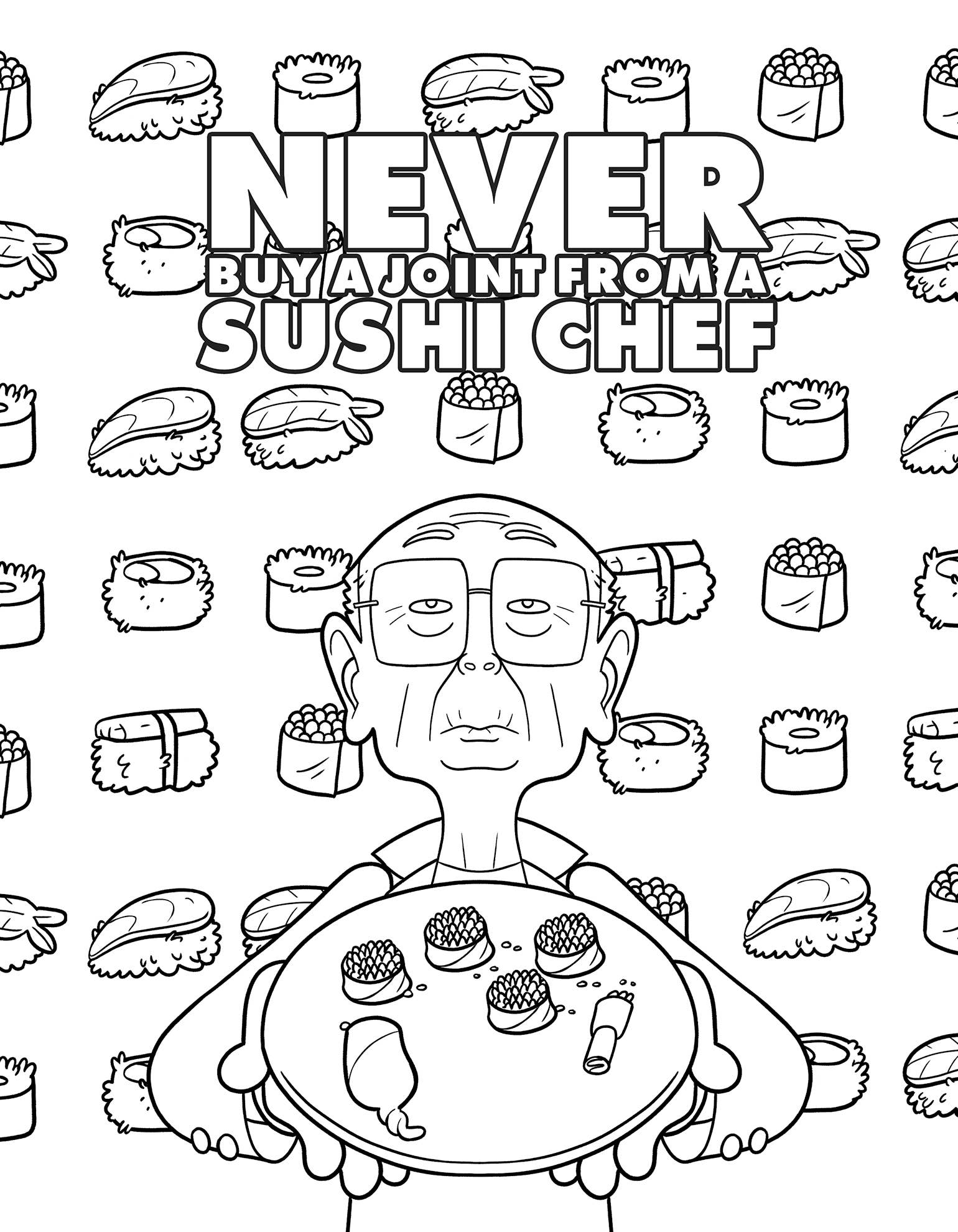 Blue Green Yeklow It's 420, Time To Color Coloring Book, CB-033 for wholesale on Faire2