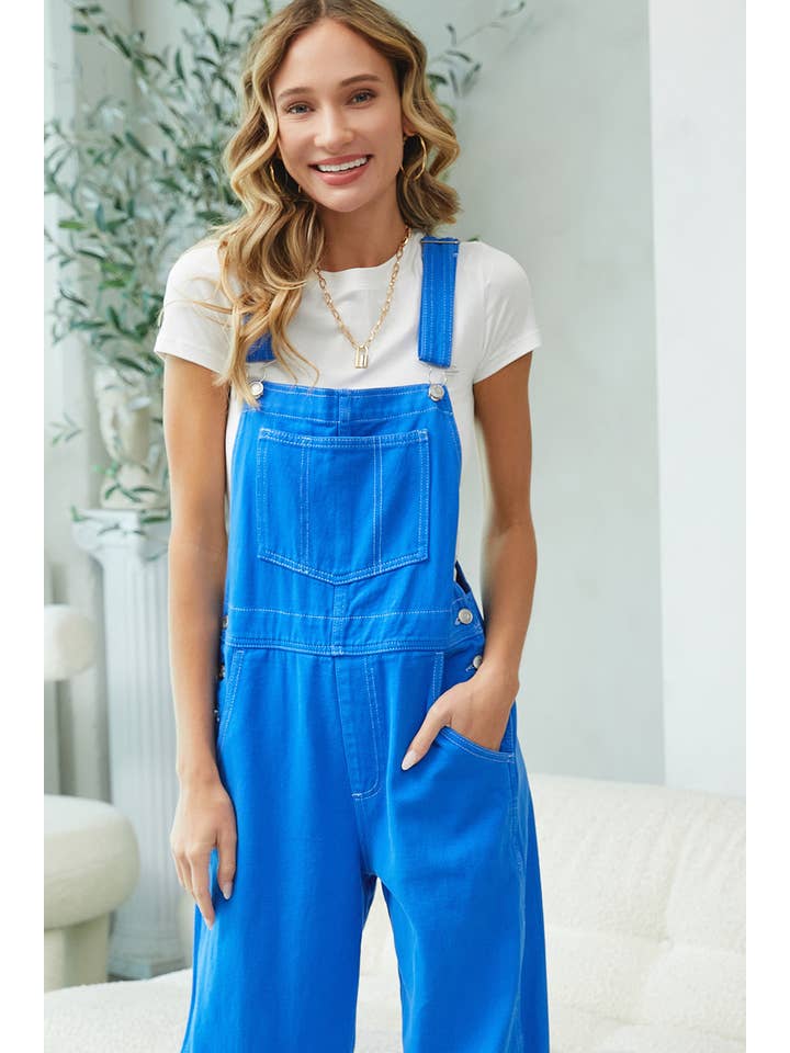 Sweet Lovely by Jen - Wholesale Overalls - Women's - DENIM ADJUSTABLE STRAPS OVERALLS22