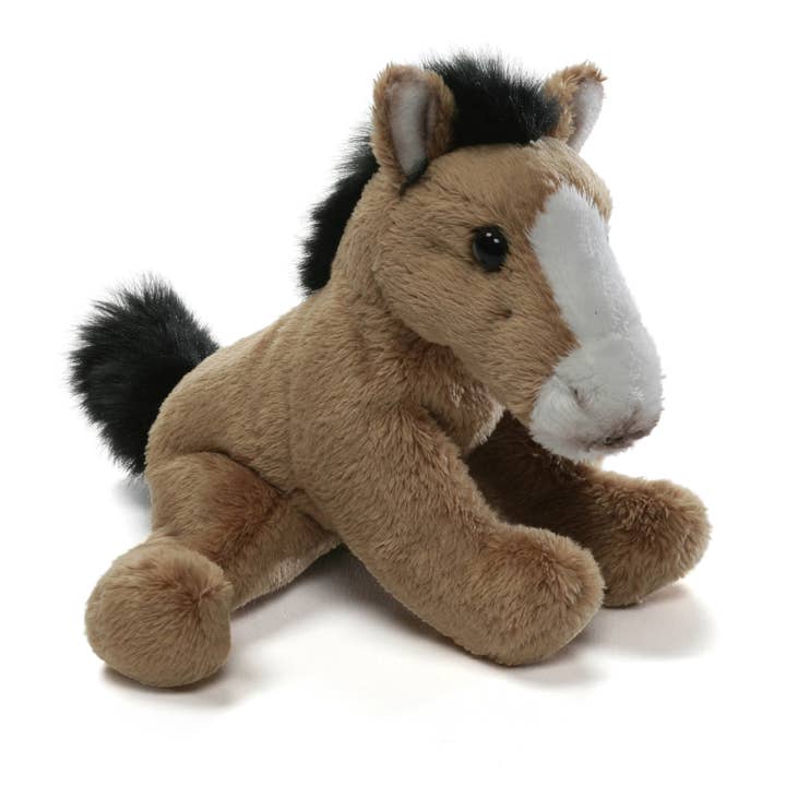 5IN FARM HORSE BROWN-BRENDA for wholesale by Giffa Plush