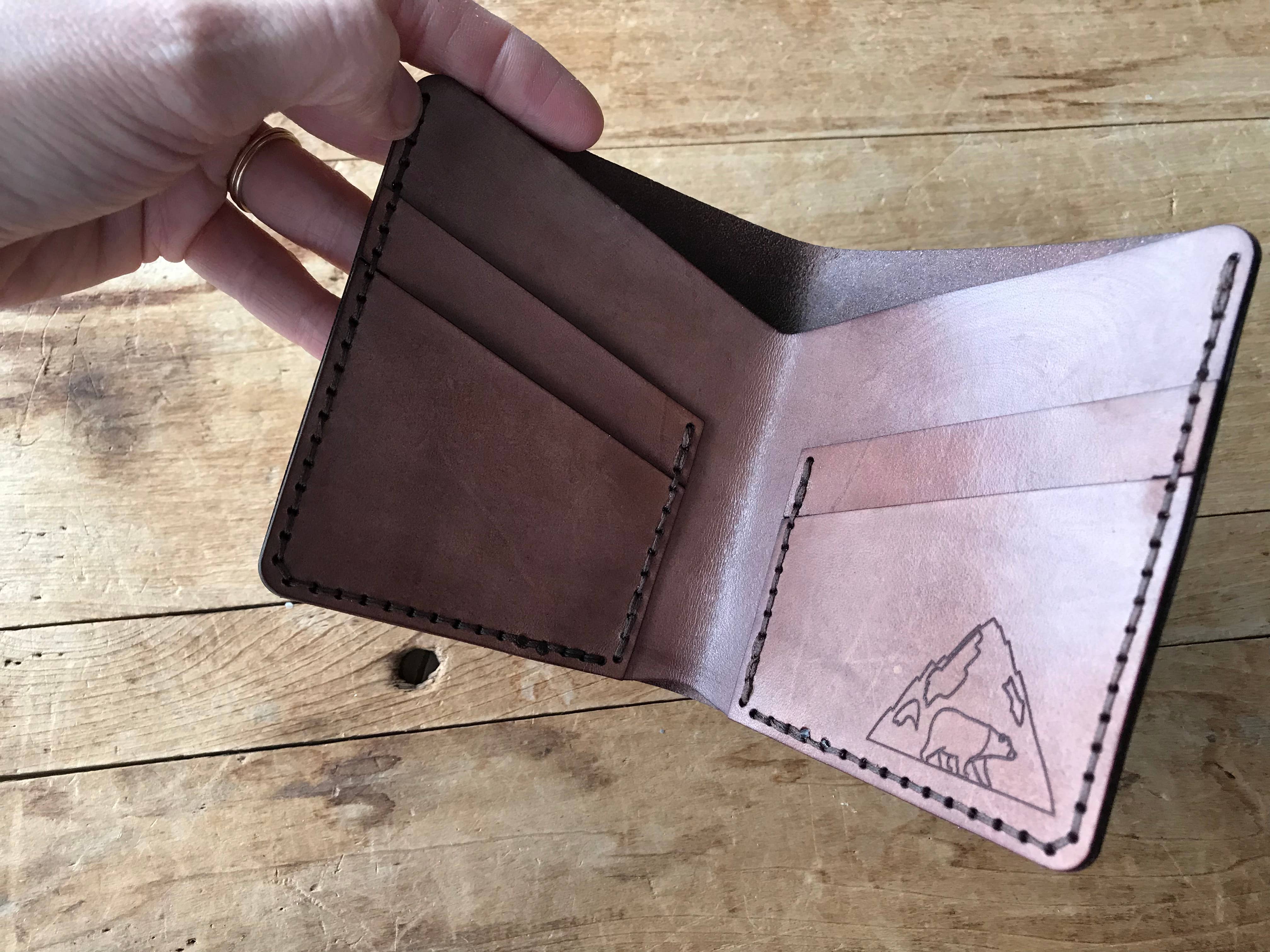 Simply Me • Gentlemen Est. 2017 LLC - Wholesale Wallet - Men's - Brown Bear Bifold Leather Wallet5