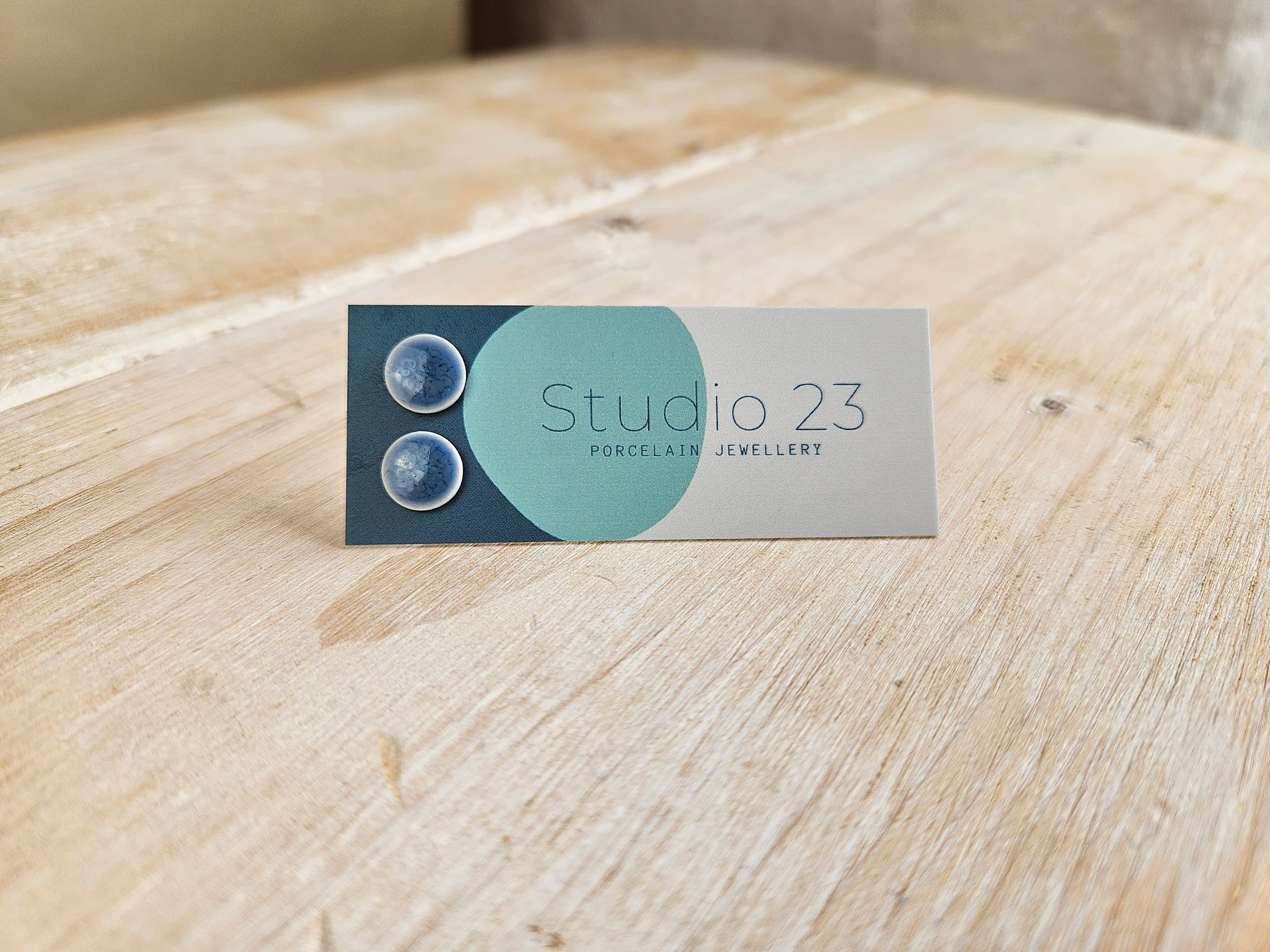 Studio 23 Ceramics - Wholesale Stud/Post Earrings - Stud Circle Earring Pair7