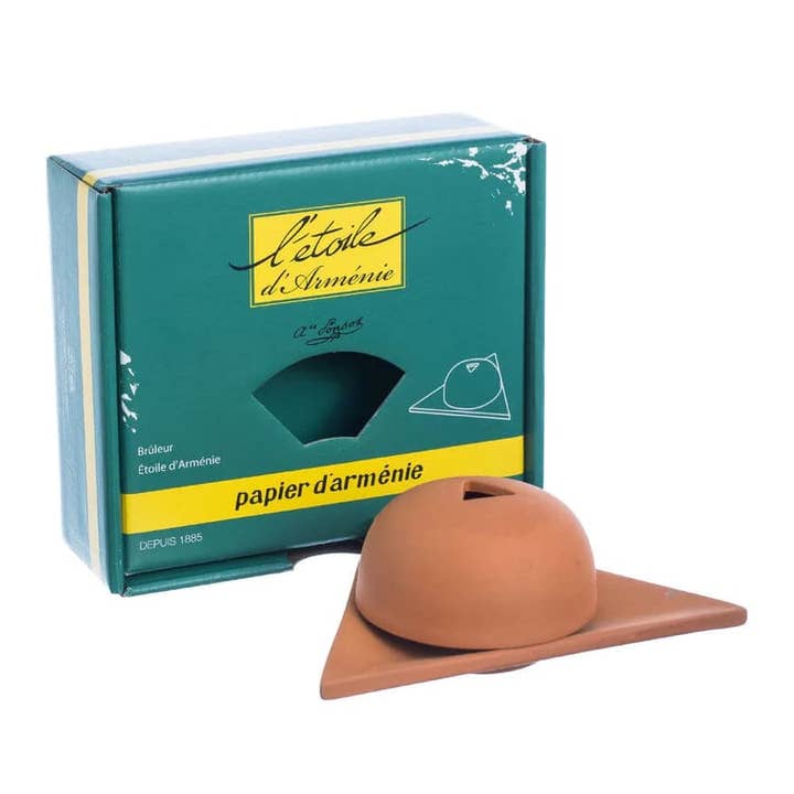 FRENCH SOAPS - Wholesale Incense Holder - Papier D'Armenie Bruleur (pack of 4)