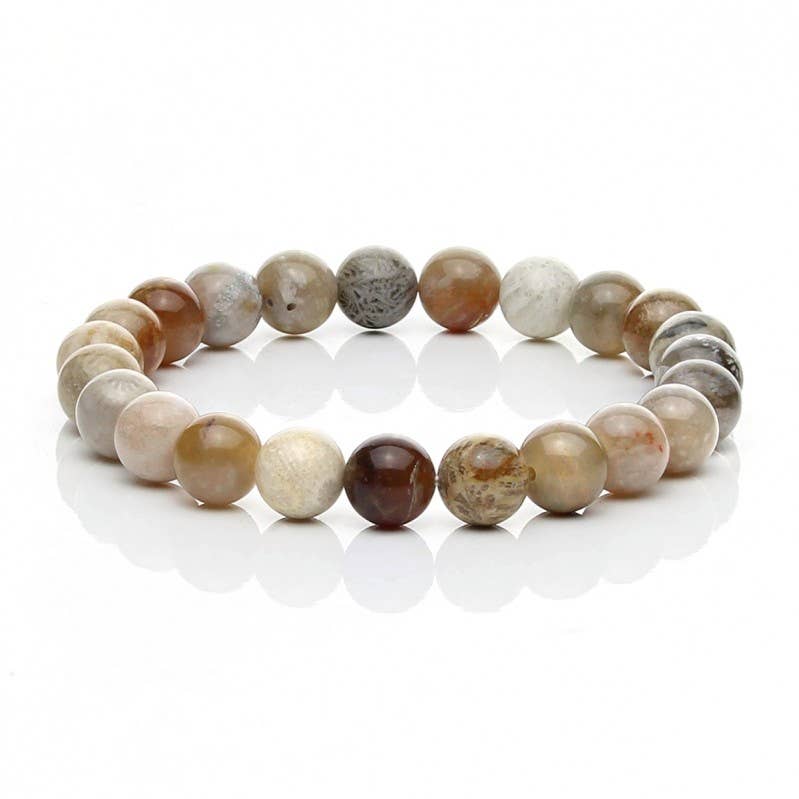 UniArt - Wholesale Cuff Bracelet - Bamboo agate bracelet2
