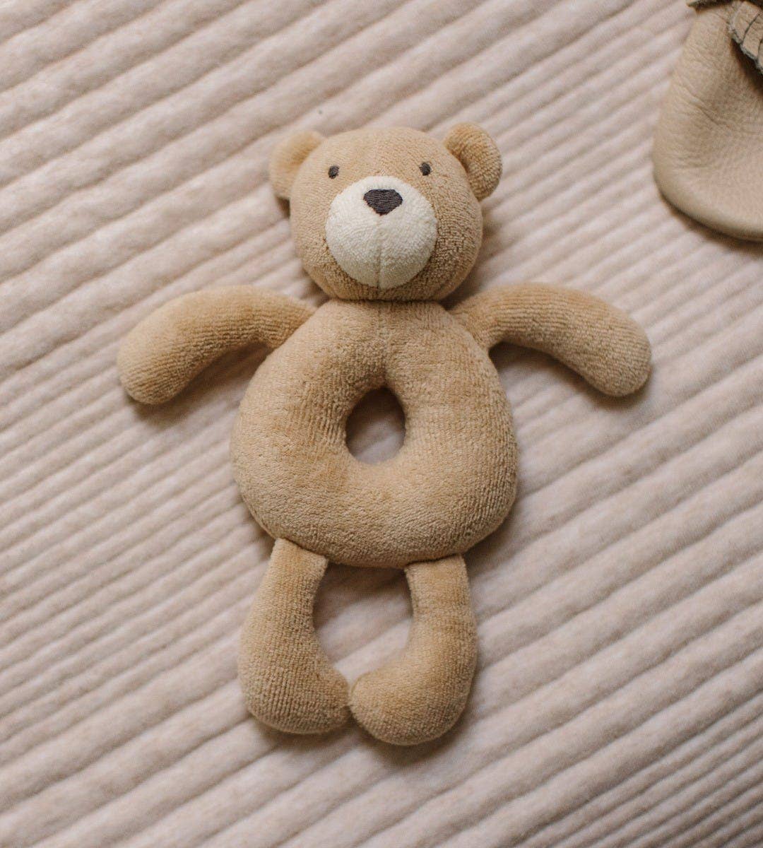 Bear Plush Baby Rattle for wholesale on Faire4