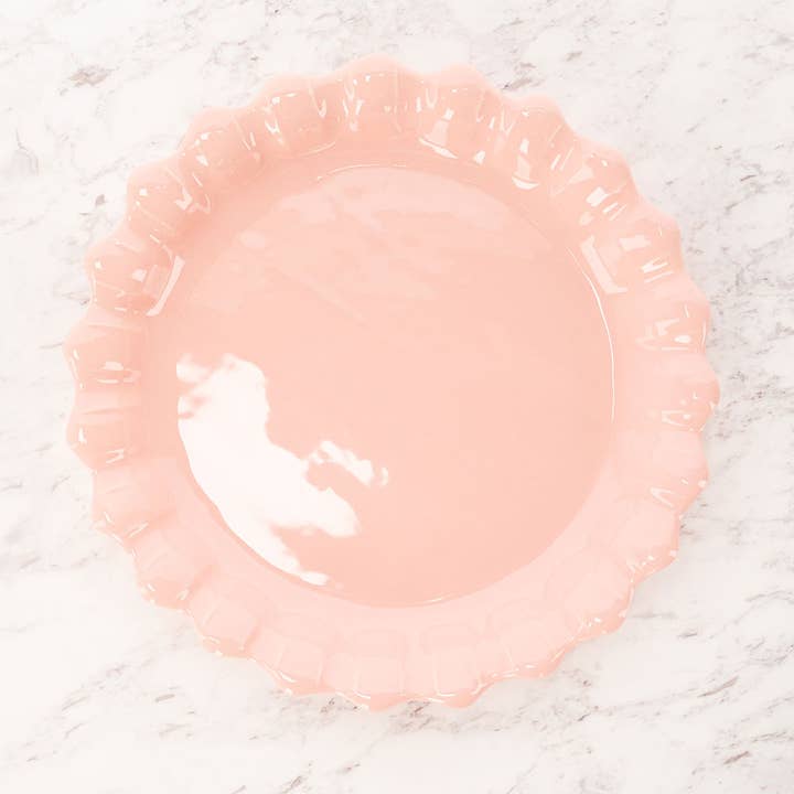 Floralie Medium round deep dish for wholesale by MAISON PICHON UZES