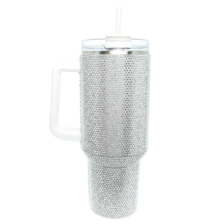 SP Sophia Collection - Wholesale Insulated Mug/Tumbler - 40 oz (1200ML) Stainless Steel Rhinestone Tumbler 3