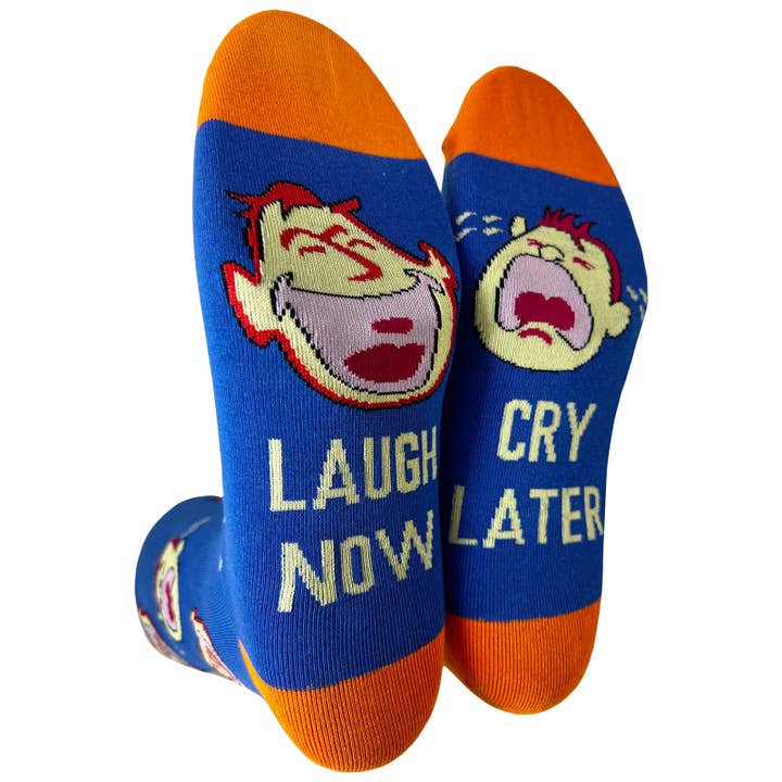 Laugh Now Cry Later (Royal Blue) for wholesale by Finefit