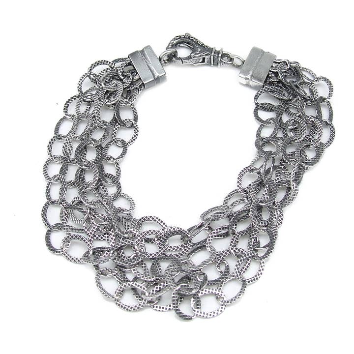 BRACELET CHAÎNES ET CHAÎNES pour la vente par Quinto Ego