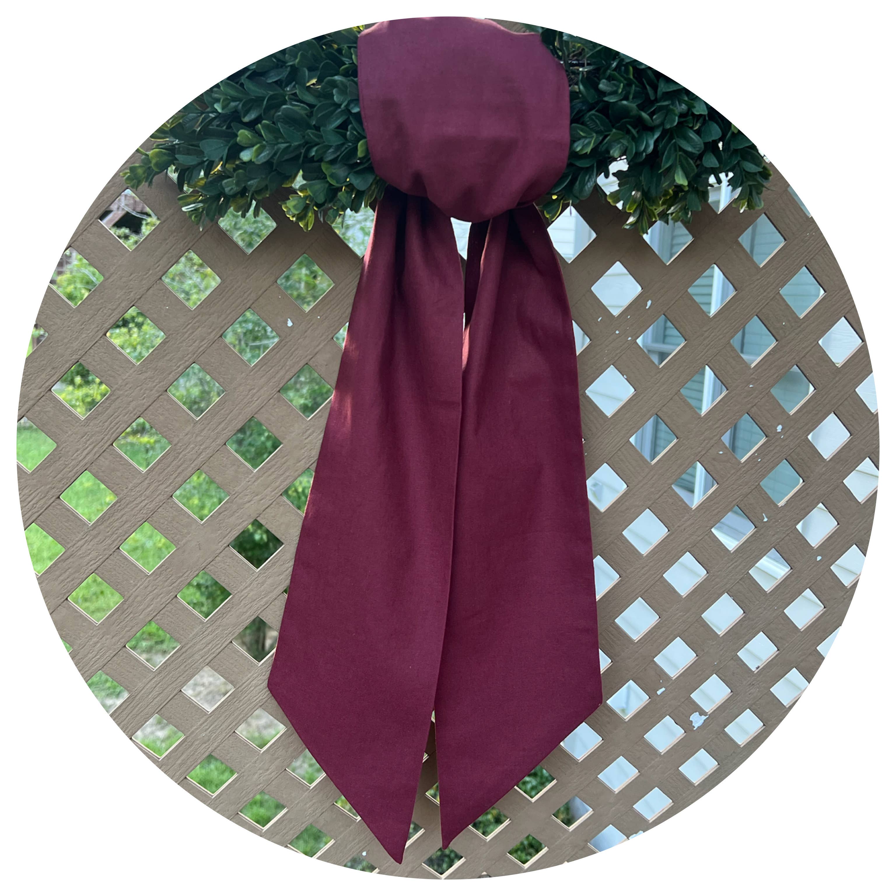 THE ROYALTY COLLECTION - Wholesale Wreath - Linen Blend Sashes45