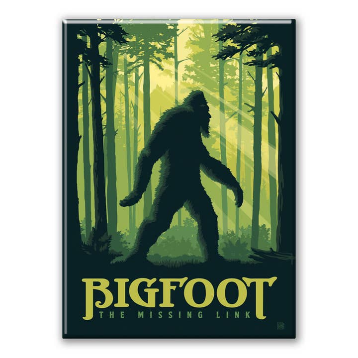 Tourist Courts - Wholesale Magnet - Bigfoot Metal Magnet