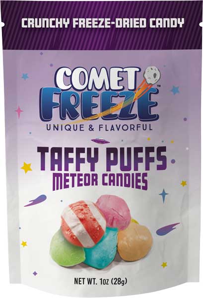 Hudson Meat Company - Wholesale Taffy - FREEZE DRIED TAFFY     -     COMET FREEZE0