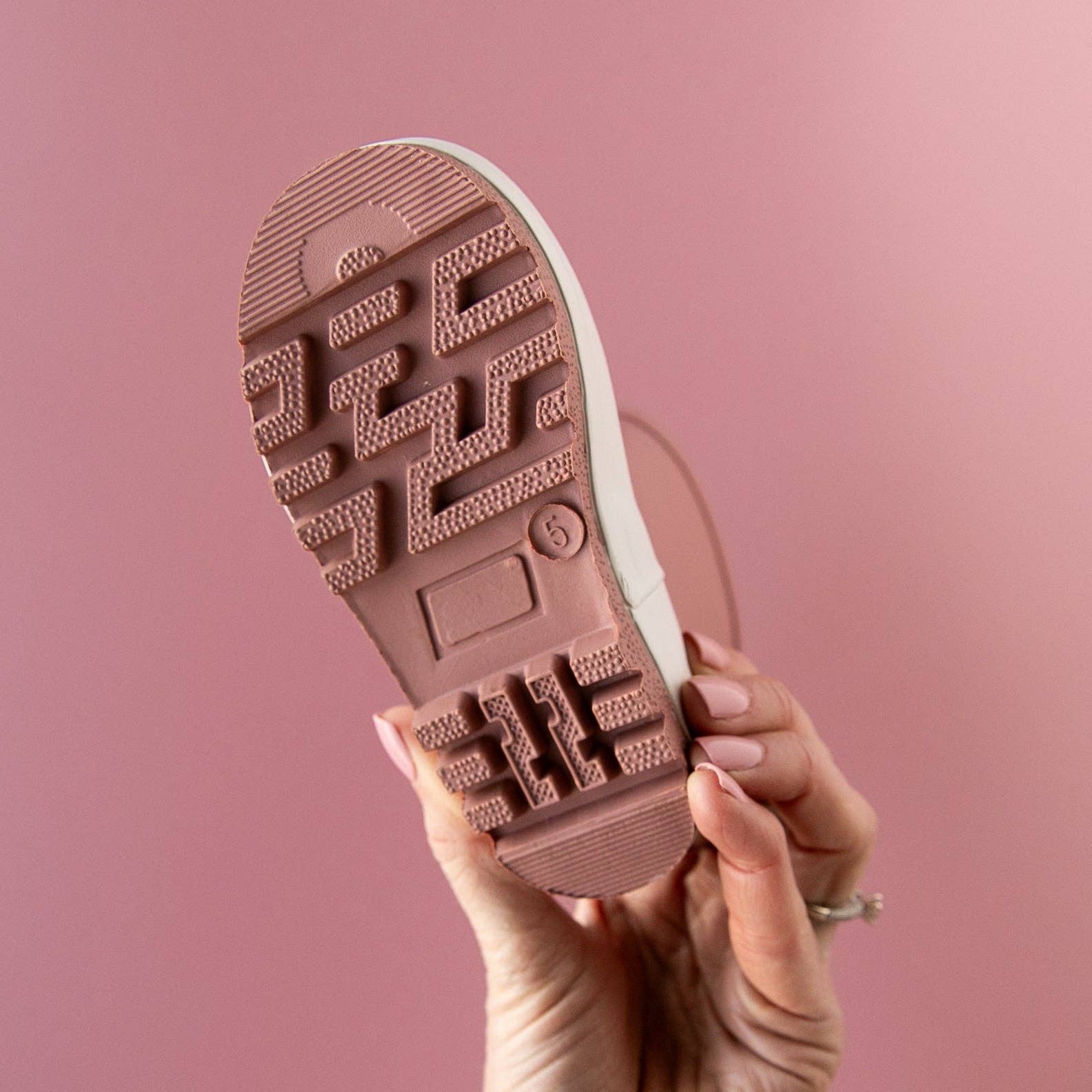 Modern Piggy - Wholesale Rain Boots - Kids - Raspberry | Children's Rain Boot6