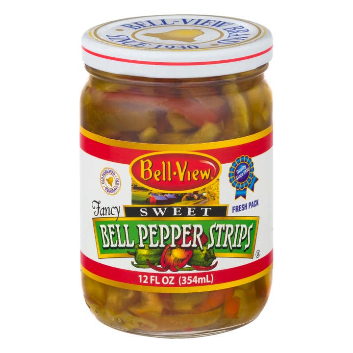 Zoete paprikareepjes 6/12oz. voor wholesale door Bell-View Brand Foods
