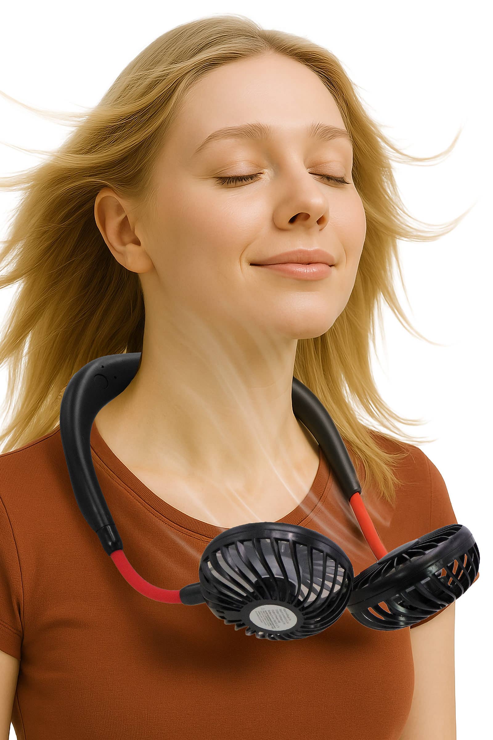 Cap Zone - Wholesale Handheld Electric Fan - Aromatherapy Neckband Electrical Fan4