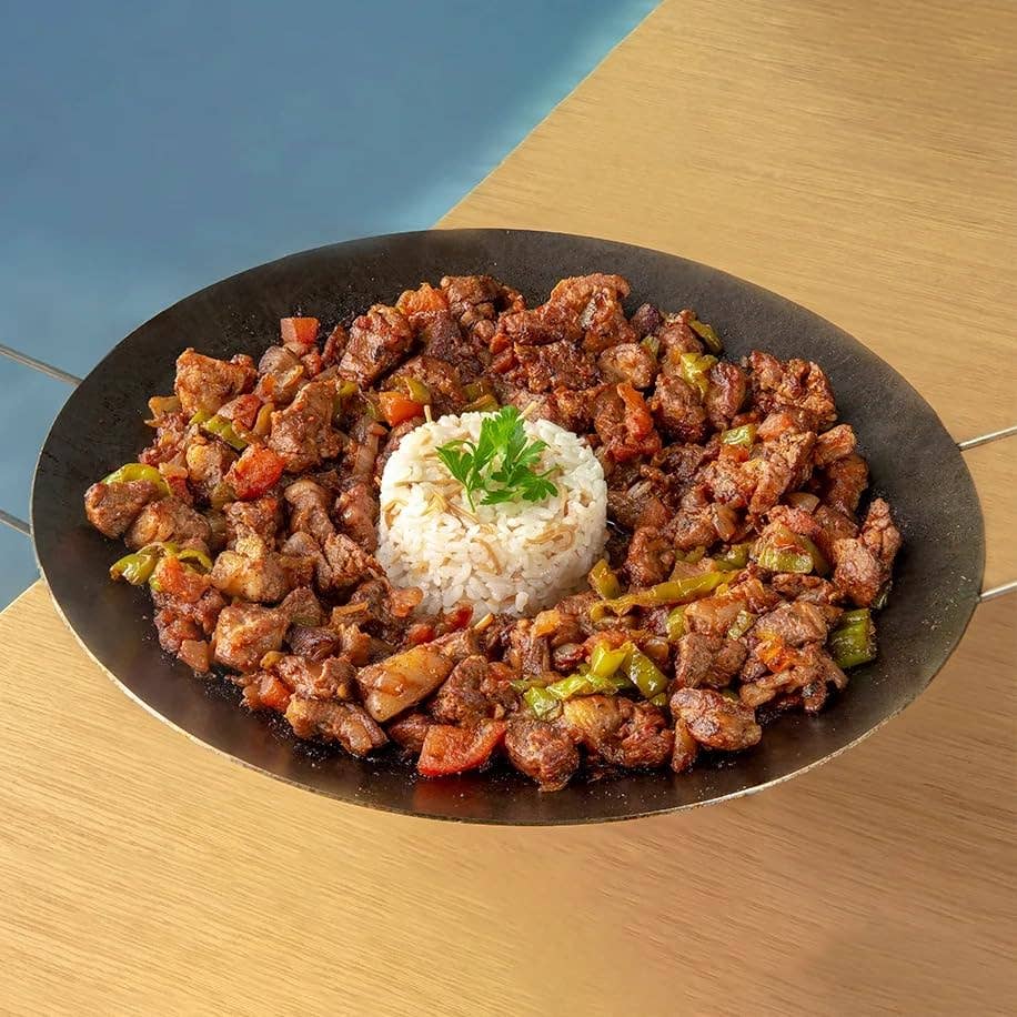 Hakan - Vendita all'ingrosso Pentole - Padella in lamiera multiuso Discada con manici ergonomici, 5 diametri disponibili13