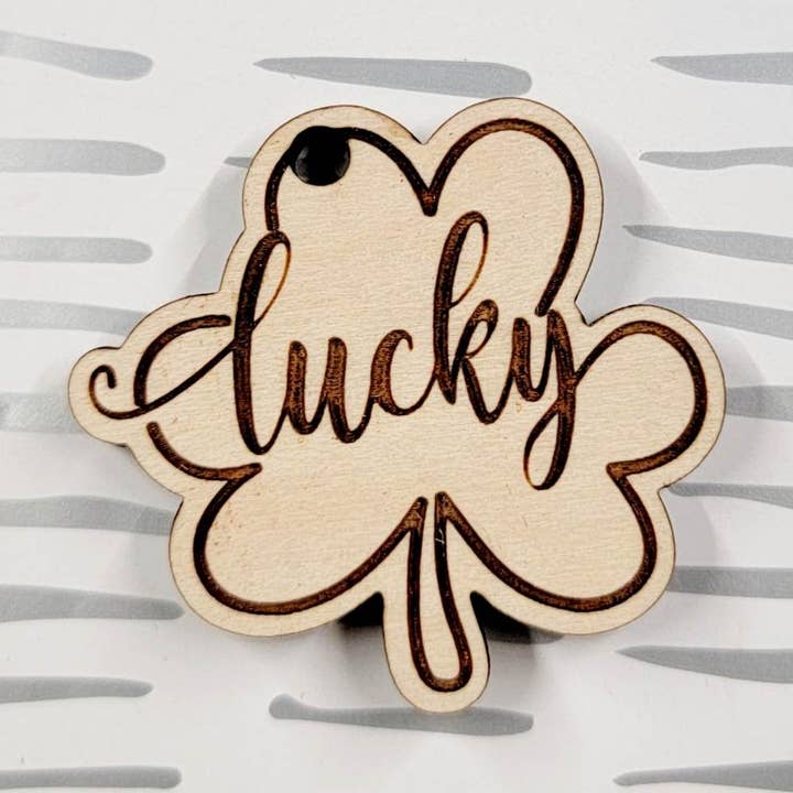 Key Tag - Lucky Clover for wholesale by OllieBug Tot Shop