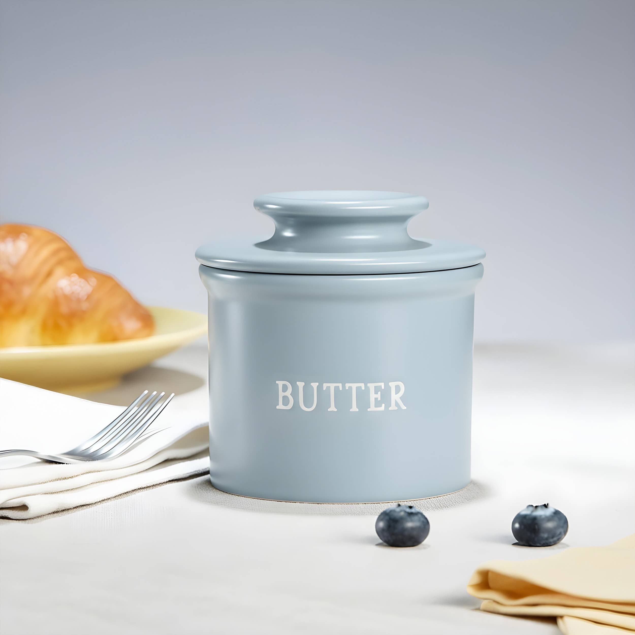 Kook - Wholesale Butter Dish - Kook French Butter Keeper Dish, Ceramic19