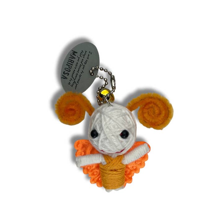 The H&H Group - Wholesale Keychain - Women's - Mariposa (Butterfly) - Watchover Voodoo Dolls - Keychain