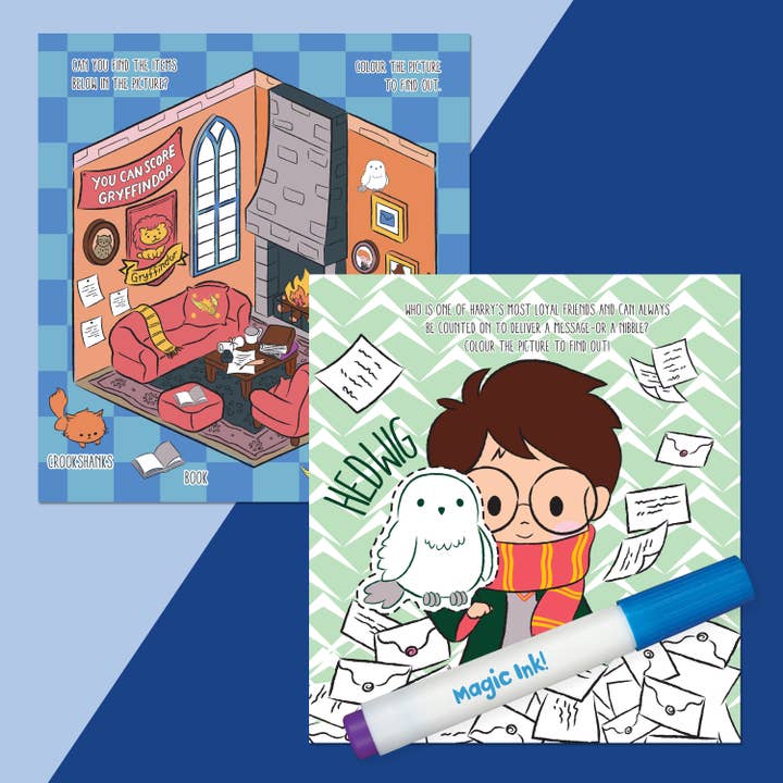 Hinkler Australia - Wholesale Colouring book – Child & baby - Inkredibles Magic Ink Harry Potter2