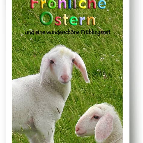 Påske/lykønskningskort/249014 for engroshandel hos Yabué