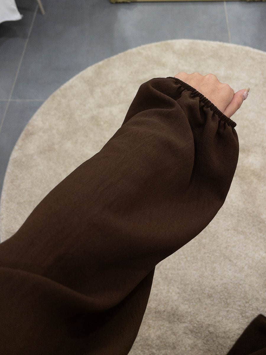 IDEAL OUTFIT - Wholesale Kaftan - Dames - 2-delige khimar en abaya set in jazzstijl ref:e2326+2501jazz17