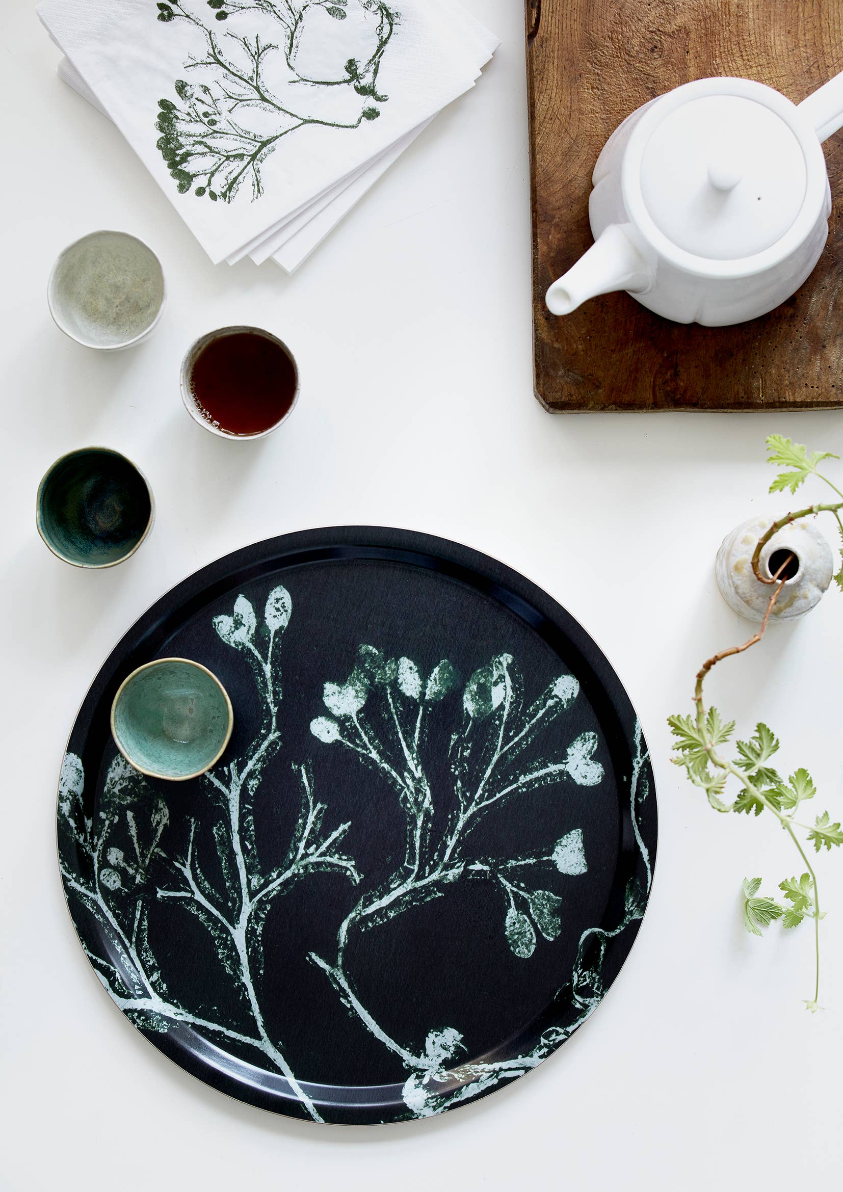 PERNILLE FOLCARELLI - Vendita all'ingrosso Tovagliolo monouso - Tovaglioli da tavola verde alga3