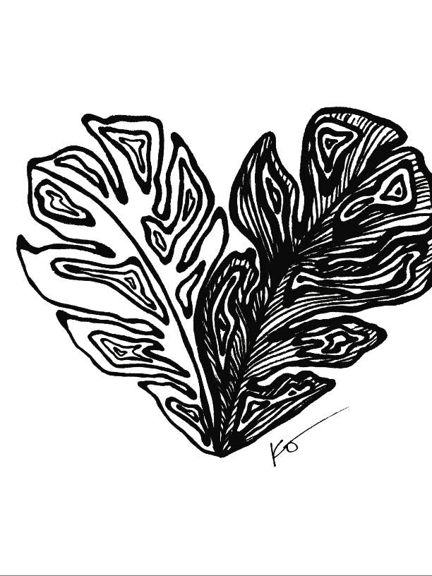 Love Art Print (cœur) pour la vente par Mind & Company