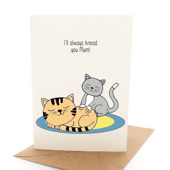 Punny Cats - Mother's Day Card for wholesale by Pleasant Tree
