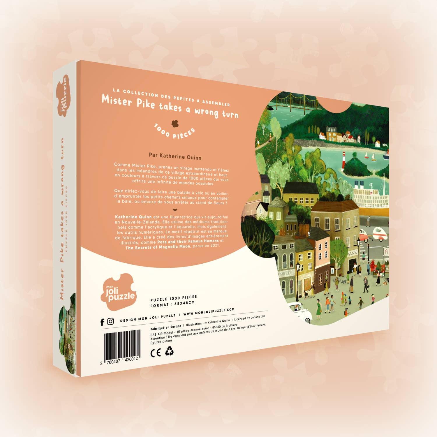 Mon Joli Puzzle - Wholesale Puzzle - Adult - Mr Pike Take a Wrong Turn Puzzle — My Pretty Puzzle — 1000 ft8