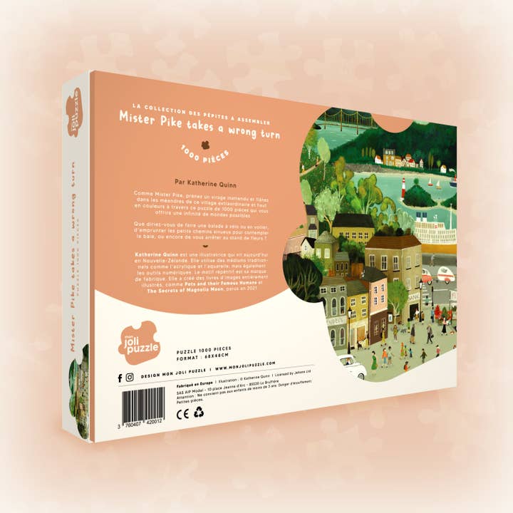 Mon Joli Puzzle - Vendita all'ingrosso Puzzle - Adulti - Mr Pike Take a Wrong Turn Puzzle — My Pretty Puzzle — 1000 piedi8