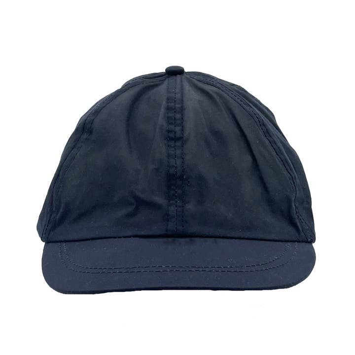 REMOVED BRAND – wholesale Baseballkeps - Unisex – fluffig platt mössa i oljeskinn, vattenavvisande i svart, brunt och mörkblått1