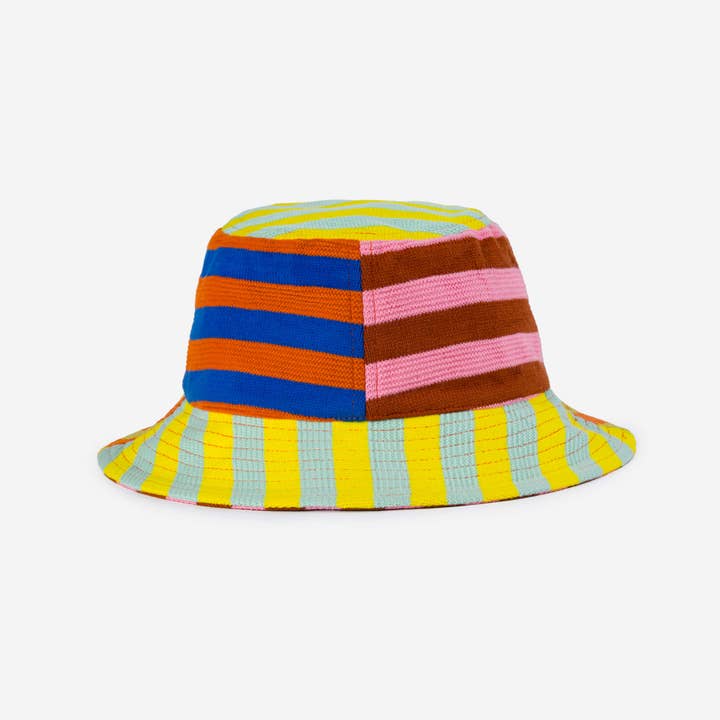 VERLOOP | knits - Wholesale Bucket Hat - Women's - Super Stripe Bucket Hat