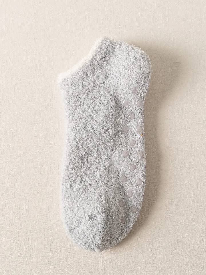 Marc JoJo - Wholesale Sock Slippers - Women's - π§¦βοΈ Short Fuzzy Non-Slip House Socks π‘β¨4