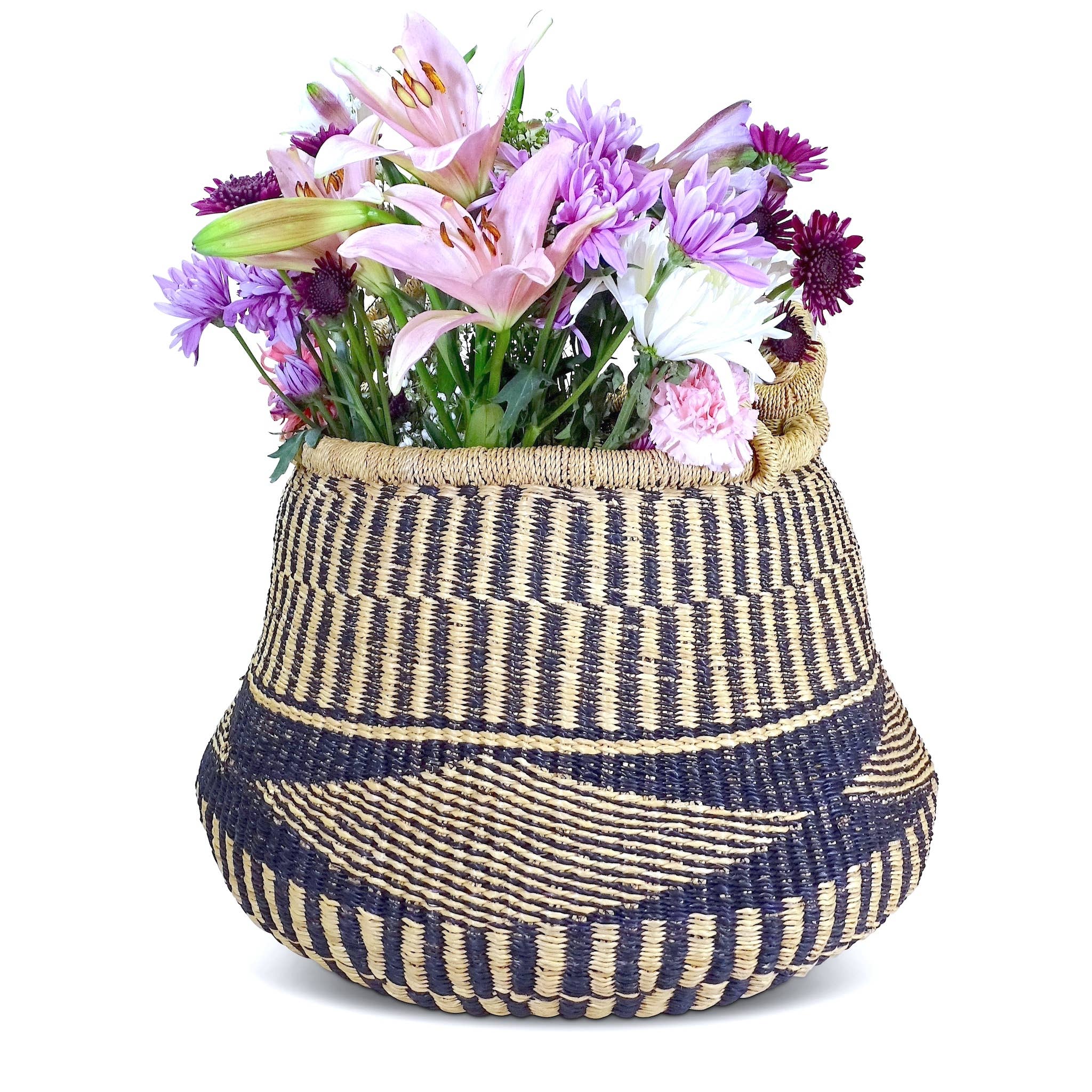 Ti-a Woven Goods - Wholesale Plant Pot - Bell-Shaped Basket / Plant Holder10
