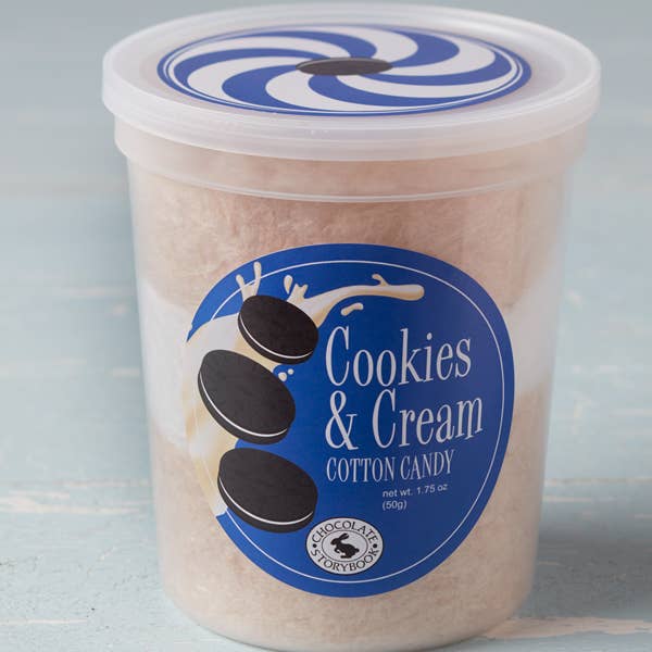 Chocolate Storybook - Wholesale Cotton Candy - Cookies & Cream Cotton Candy