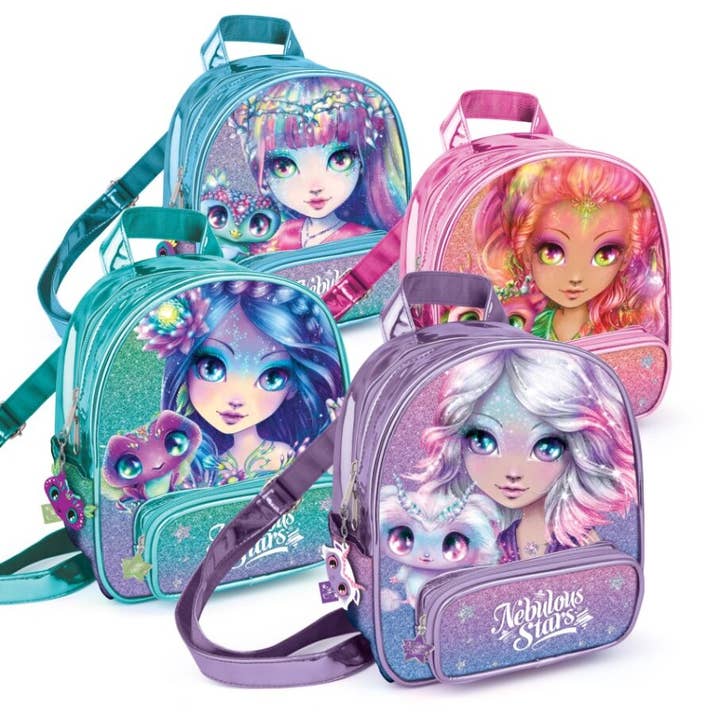 Nebulous Stars Mini Backpack - Asst 12642-43-44-45 for wholesale by Éditions Gladius International
