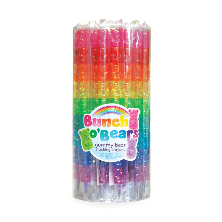 OOLY - Wholesale Crayons - Kids & Baby - Bunch o' Bears Stacking Crayons