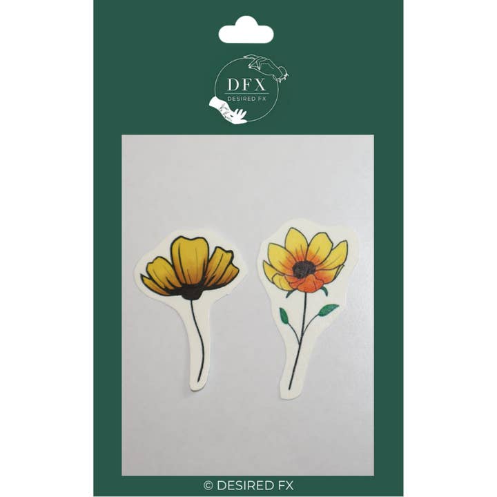 DESIRED FX – wholesale Temporary tattoo – SET WALLFLOWER TATTOO