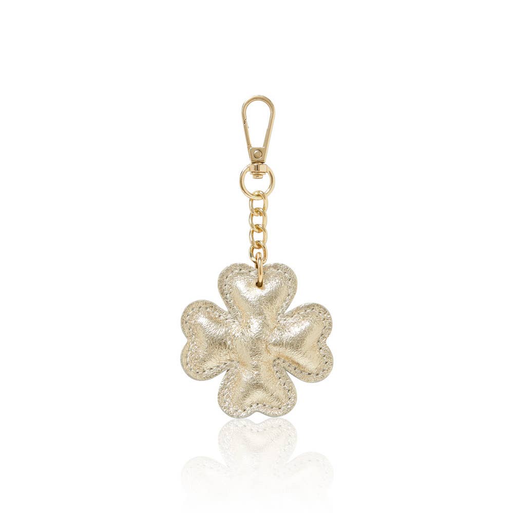 MONTTE DI JINNE – wholesale Keychain – Women's – Lucky Charm – Italian Leather Four-Leaf Clover Keyring8